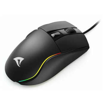 Ratón Sharkoon con cable 6400 DPI Iluminación RGB PBT PTFE 6 botones Ratón Sharkoon con cable 6400 DPI Iluminación RGB PBT PTFE 6 botones