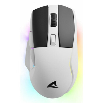 Ratón Sharkoon inalámbrico 6400 DPI RGB base carga dual modo PTFE PBT SGM50W Ratón Sharkoon inalámbrico 6400 DPI RGB base carga dual modo PTFE PBT SGM50W