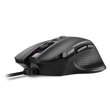 Ratón Sharkoon con cable 12800 DPI 8 botones RGB negro para diestros Ratón Sharkoon con cable 12800 DPI 8 botones RGB negro para diestros