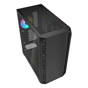 Torre PC Caja PC Sharkoon AK2 RGB Negro ATX Panel Vidrio Templado 2x Ventilador Preinstalado USB-C Torre PC Caja PC Sharkoon AK2 RGB Negro ATX Panel Vidrio Templado 2x Ventilador Preinstalado USB-C