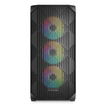 Torre PC Caja PC Sharkoon AK3 RGB ATX Cristal Templado 4 Ventiladores PWM USB-C Negra Torre PC Caja PC Sharkoon AK3 RGB ATX Cristal Templado 4 Ventiladores PWM USB-C Negra