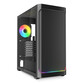 Torre PC Caja PC Sharkoon AK4W RGB Strip ATX Vidrio Templado Tira LED RGB 4 Ventiladores Incluidos N