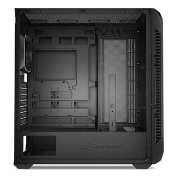 Torre PC Caja PC Sharkoon AK5M RGB Negro ATX Vidrio Templado 4 Ventiladores ARGB USB-C Soporte Radia