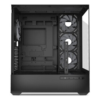Torre PC Torre Sharkoon AK6 RGB ATX Vidrio Templado 4x Ventiladores ARGB Negra BTF Ready