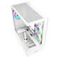 Torre PC Torre Sharkoon AK6 RGB ATX 4x Ventiladores 9 Slots lateral cristal USB-C Blanco Torre PC Torre Sharkoon AK6 RGB ATX 4x Ventiladores 9 Slots lateral cristal USB-C Blanco