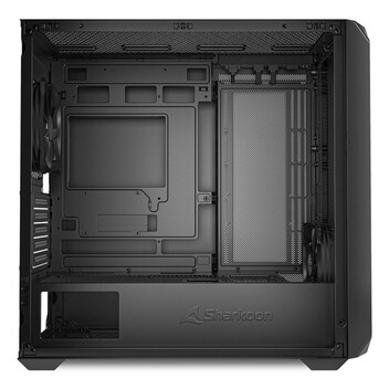 Torre PC Caja PC Sharkoon MK2 Micro ATX/Mini-ITX 2 Ventiladores USB-C Frontal Negra