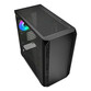 Torre PC Caja Micro ATX Sharkoon MK2 RGB Cristal Templado USB-C Soporte 11 Ventiladores Negra
