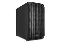 Torre PC Caja micro ATX Sharkoon MK3 Negra Panel Frontal Permeable Aire 2 Ventiladores 11 Slots