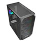 Torre PC Caja Micro ATX Sharkoon MK3 RGB Cristal Templado 4 Ventiladores USB-C Negra Torre PC Caja Micro ATX Sharkoon MK3 RGB Cristal Templado 4 Ventiladores USB-C Negra