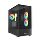 Torre PC Caja PC Sharkoon MK6 RGB Blanca Micro-ATX Cristal Templado y 3 Ventiladores PWM ARGB Torre PC Caja PC Sharkoon MK6 RGB Blanca Micro-ATX Cristal Templado y 3 Ventiladores PWM ARGB