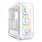 Torre PC Caja PC Sharkoon AK5G RGB Blanco ATX Cristal Templado 4 Ventiladores PWM RGB USB-C Torre PC Caja PC Sharkoon AK5G RGB Blanco ATX Cristal Templado 4 Ventiladores PWM RGB USB-C