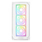 Torre PC Caja PC Sharkoon AK5G RGB Blanco ATX Cristal Templado 4 Ventiladores PWM RGB USB-C Torre PC Caja PC Sharkoon AK5G RGB Blanco ATX Cristal Templado 4 Ventiladores PWM RGB USB-C