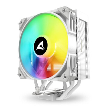 Ventilador CPU Refrigeración Aire Sharkoon Compatible LGA1851 120mm A40 RGB 4 Heatpipes TDP 220W RGB Ventilador CPU Refrigeración Aire Sharkoon Compatible LGA1851 120mm A40 RGB 4 Heatpipes TDP 220W RGB