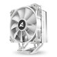 Ventilador CPU Refrigeración Aire Sharkoon Compatible LGA1851 120mm A40 RGB 4 Heatpipes TDP 220W RGB Ventilador CPU Refrigeración Aire Sharkoon Compatible LGA1851 120mm A40 RGB 4 Heatpipes TDP 220W RGB