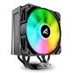 Ventilador CPU Refrigeración Aire Sharkoon Socket LGA1851 120mm A50 RGB 5 Heatpipes RGB PWM TDP 230W Ventilador CPU Refrigeración Aire Sharkoon Socket LGA1851 120mm A50 RGB 5 Heatpipes RGB PWM TDP 230W