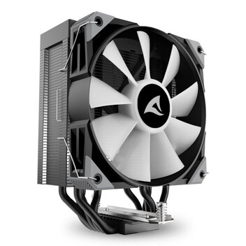 Ventilador CPU Refrigeración Aire Sharkoon Socket LGA1851 120mm A50 RGB 5 Heatpipes RGB PWM TDP 230W Ventilador CPU Refrigeración Aire Sharkoon Socket LGA1851 120mm A50 RGB 5 Heatpipes RGB PWM TDP 230W