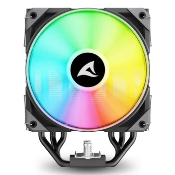 Ventilador CPU Refrigeración Aire Sharkoon Socket LGA1851 120mm A50 RGB 5 Heatpipes RGB PWM TDP 230W Ventilador CPU Refrigeración Aire Sharkoon Socket LGA1851 120mm A50 RGB 5 Heatpipes RGB PWM TDP 230W