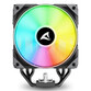 Ventilador CPU Refrigeración Aire Sharkoon Socket LGA1851 120mm A50 RGB 5 Heatpipes RGB PWM TDP 230W Ventilador CPU Refrigeración Aire Sharkoon Socket LGA1851 120mm A50 RGB 5 Heatpipes RGB PWM TDP 230W