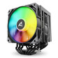 Ventilador CPU Refrigeración Aire Sharkoon Socket AM5 LGA1851 120 mm A60 RGB Doble Torre Espejo Infi Ventilador CPU Refrigeración Aire Sharkoon Socket AM5 LGA1851 120 mm A60 RGB Doble Torre Espejo Infi