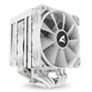 Ventilador CPU Refrigeración Aire Sharkoon Multisocket 120mm A60 RGB Blanco Dual Tower 260W PWM