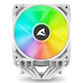 Ventilador CPU Refrigeración Aire Sharkoon Multisocket 120mm A60 RGB Blanco Dual Tower 260W PWM