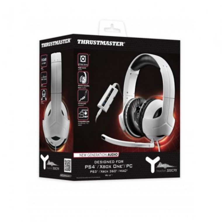 Thrustmaster Y-300CPX Auriculares Gaming Multiplataforma Blancos