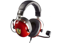 ThrustMaster T.Racing Scuderia Ferrari Edition-DTS Auriculares Gaming Multiplataforma Negro