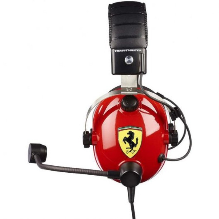 ThrustMaster T.Racing Scuderia Ferrari Edition-DTS Auriculares Gaming Multiplataforma Negro