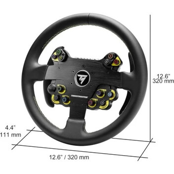 Thrustmaster EVO Racing 32R Leather Aro de Volante para Bases Thrustmaster