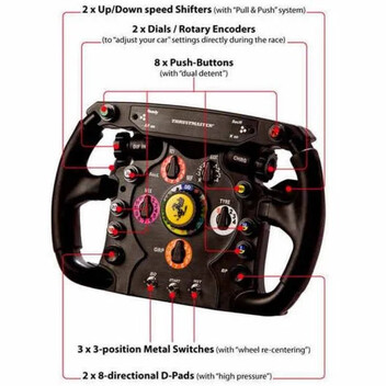 Thrustmaster Ferrari F1 Wheel Add-On PC/PS3/PS4/Xbox One Thrustmaster Ferrari F1 Wheel Add-On PC/PS3/PS4/Xbox One