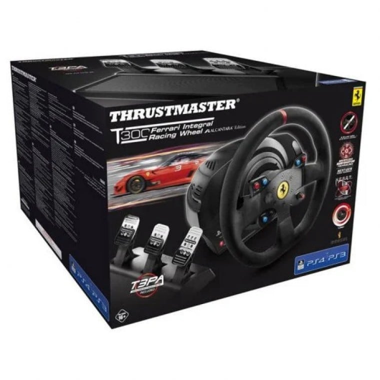 Thrustmaster T300 Ferrari Integral Racing Wheel Alcantara Edition PS3/PS4/PS5/PC