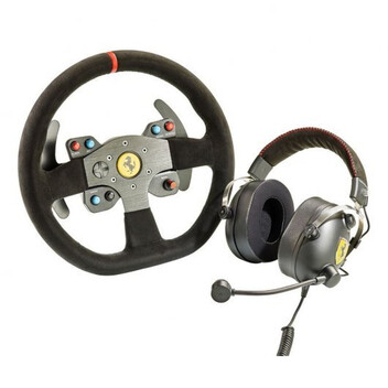 Thrustmaster Race Kit Ferrari 599X EVO Edition with Alcantara Volante + Auriculares