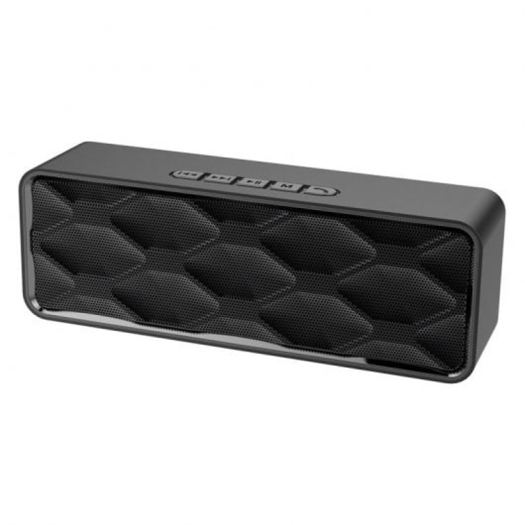 Maxam Altavoz Bluetooth Horizontal 5W Negro