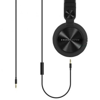 Energy DJ2 Auriculares Black Mic