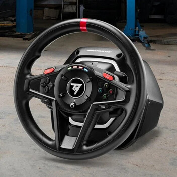 Thrustmaster T128 Volante de Carreras Force Feedback con Pedales Magnéticos Xbox Series X/S/Xbox One