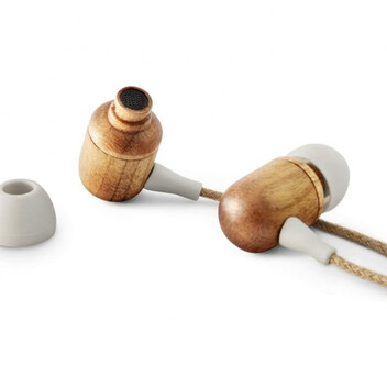 Energy Sistem Earphones Eco Auriculares con Micrófono Cherry Wood