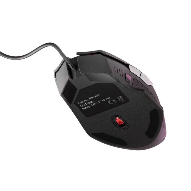 Energy Sistem Gaming Mouse ESG M2 Flash Ratón Gaming RGB 6400 DPI