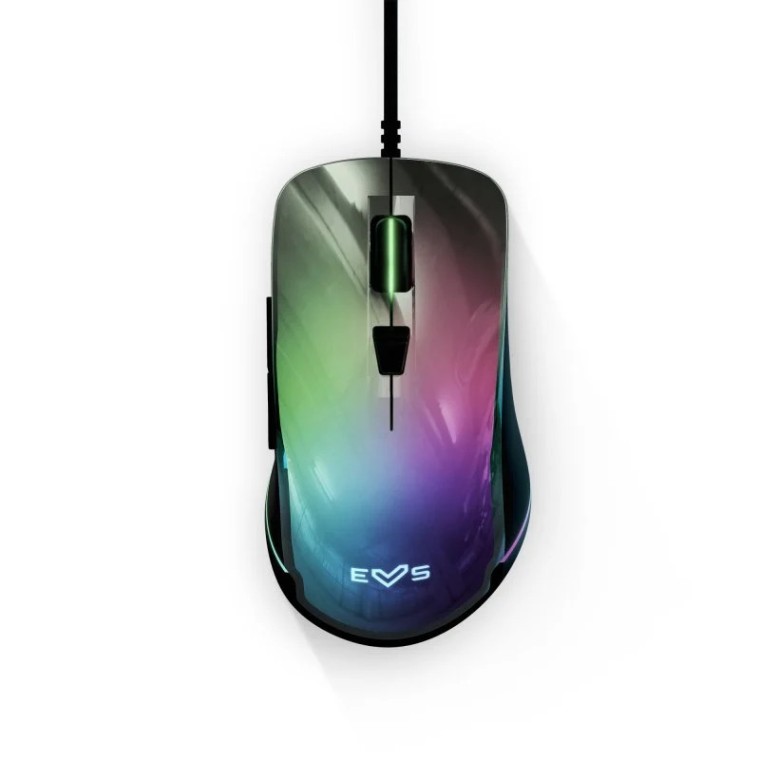 Energy Sistem ESG M3 Neon Ratón Gaming RGB 7200 DPI Negro