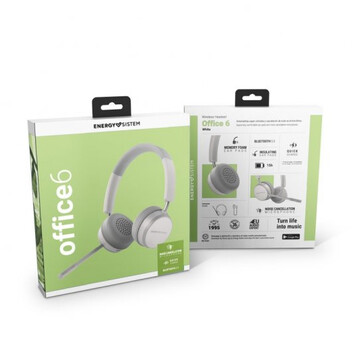 Energy Sistem Wireless Headset Office 6 Auriculares Bluetooth Blancos Energy Sistem Wireless Headset Office 6 Auriculares Bluetooth Blancos