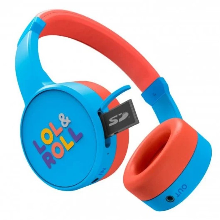 Energy Sistem Lol&Roll Pop Kids Auriculares Infantiles Bluetooth Azules