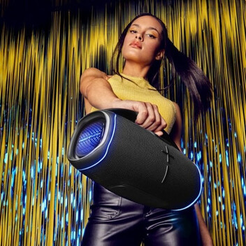 Energy Sistem HyperBeat Altavoz Bluetooth con Luces LED 80W Negro