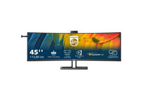 Monitor Philips 45B1U6900CH 44.5" LED UltraWide Dual QHD 75Hz Curvo Webcam USB-C