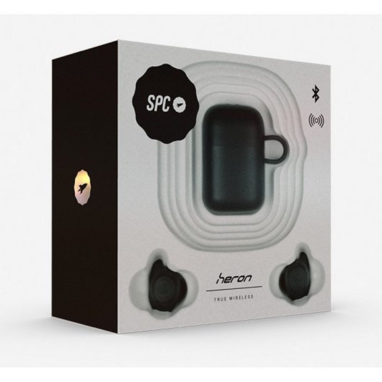 SPC Heron Auriculares Bluetooth Negro