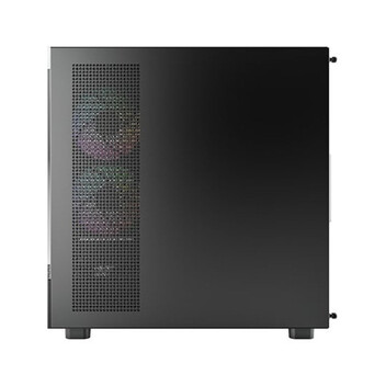 Torre PC Torre ATX Montech XR (B) Negro ARGB 3x120mm Ventana Lateral VGA 420mm Torre PC Torre ATX Montech XR (B) Negro ARGB 3x120mm Ventana Lateral VGA 420mm