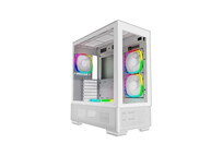 Torre PC Torre Montech Sky Two White Vidrio Templado 4 Ventiladores ARGB GPU 168mm VGA 400mm