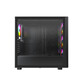 Torre PC Torre ATX Montech XR WOOD (B) Negro Midi-Tower 4x120mm RGB Ventana Lateral