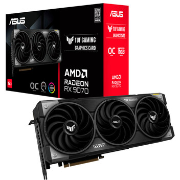 Tarjeta Gráfica Asus TUF Gaming AMD Radeon RX 9070 OC 16GB GDDR6