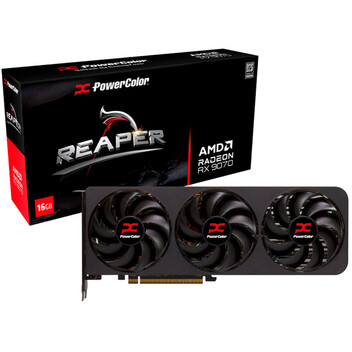 Tarjeta Gráfica PowerColor Reaper AMD Radeon RX 9070 16GB GDDR6