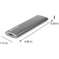 Verbatim Vx500 SSD 480GB USB-C Verbatim Vx500 SSD 480GB USB-C