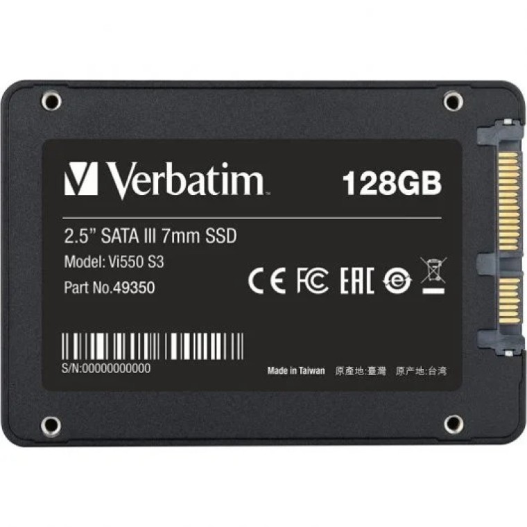 Verbatim Vi550 S3 128GB SSD 2.5" SATA 3